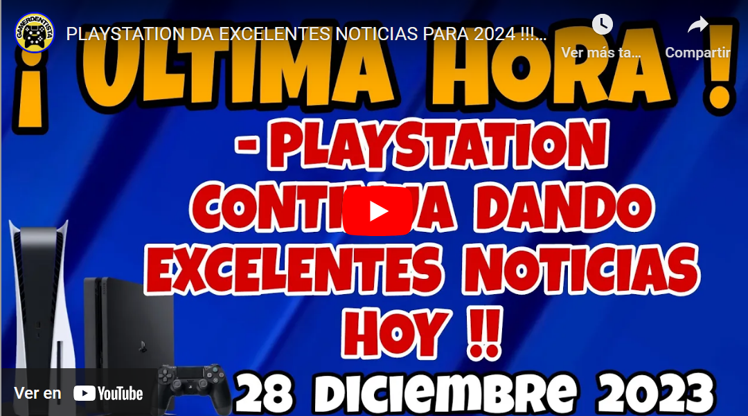 Excelentes noticias para-PlayStation 2024